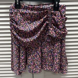 Lulus Floral Skirt